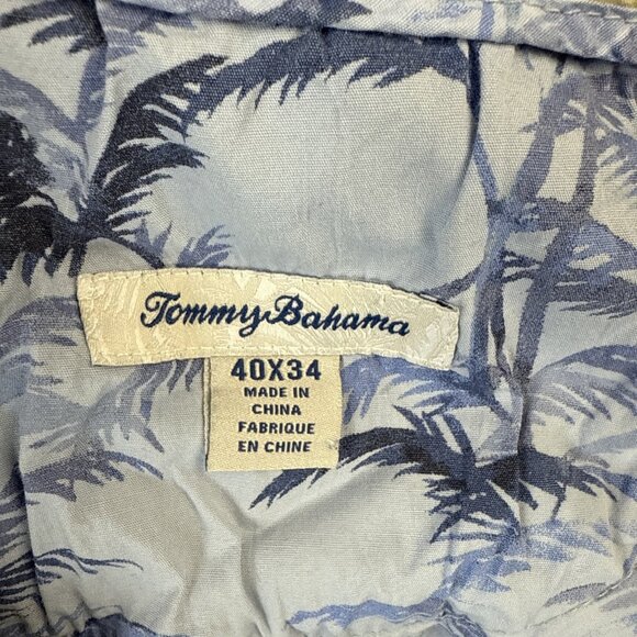 Tommy Bahama Flat Front Chino Pants Mens 40x34 Tan Straight Vacation Golf Cruise - Picture 8 of 10